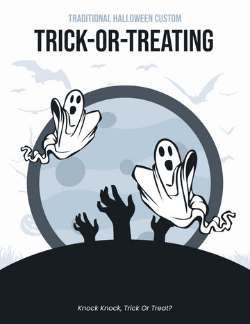 Booklets template: What Is Trick Or Treat Book (Created by Visual Paradigm Online's Booklets maker)