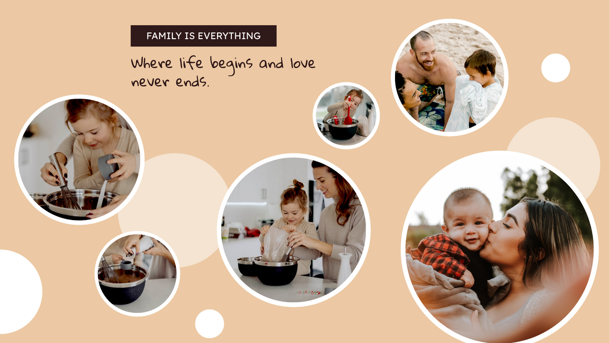 Family Is Everything Photo Collage