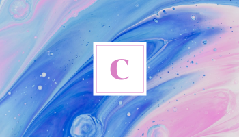 名片 template: 紫色和藍色的繪畫紋理名片 (Created by InfoART's 名片 maker)