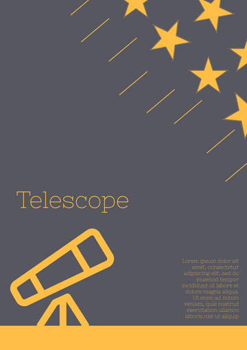 Poster template: Star Observation Event Poster (Created by Visual Paradigm Online's Poster maker)