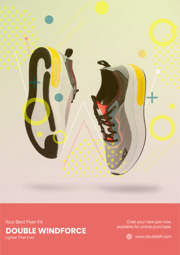 Posters template: Sneakers Poster (Created by Visual Paradigm Online's Posters maker)