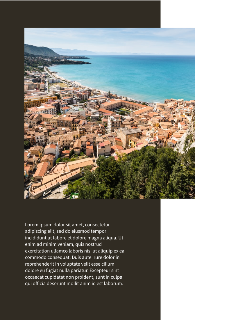 小册子 模板。Ultimate Travel Guide To Italy Booklet (由 Visual Paradigm Online 的小册子软件制作)
