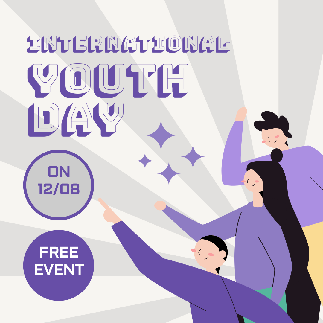 Instagram Post template: Youth Day Promote Event Instagram Post (Created by InfoART's Instagram Post maker)