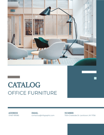 Catalogs template: Office Furniture Cataog (Created by InfoART's Catalogs marker)