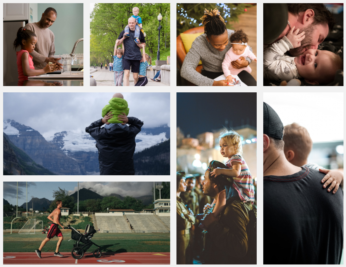Family Photo Book template: Best Dads Celebration Photo Book (Created by Visual Paradigm Online's Family Photo Book maker)