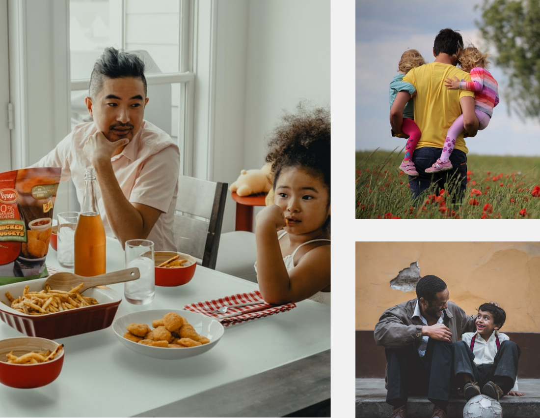 Family Photo Book template: Best Dads Celebration Photo Book (Created by Visual Paradigm Online's Family Photo Book maker)