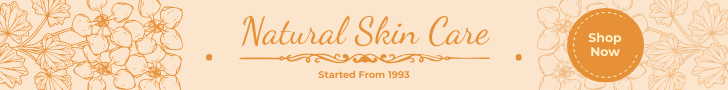 Skin Care Brand Banner Ad