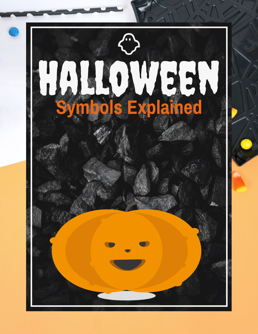 Booklet template: Halloween Symbols Explained (Created by Visual Paradigm Online's Booklet maker)