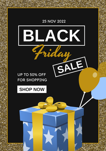 Poster template: Black Friday Special Sale Poster (Created by Visual Paradigm Online's Poster maker)