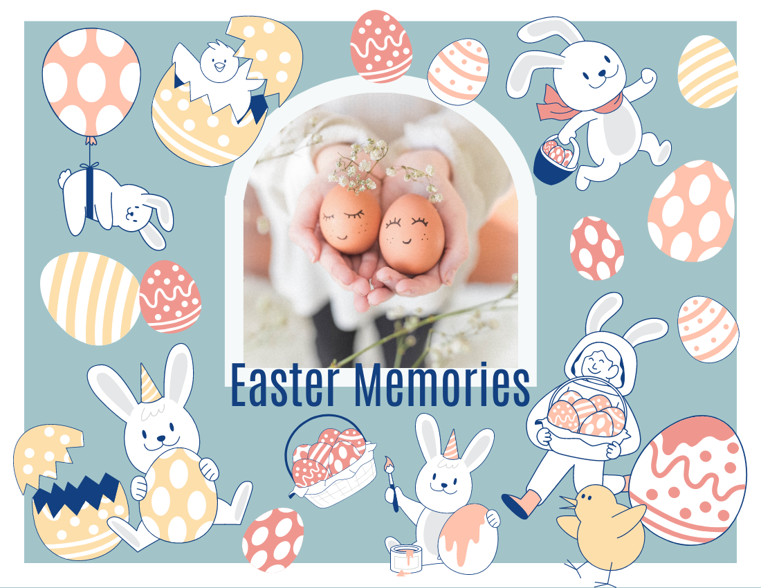 Seasonal Photo Book template: Easter Memories Seasonal Photo Book (Created by PhotoBook's Seasonal Photo Book maker)