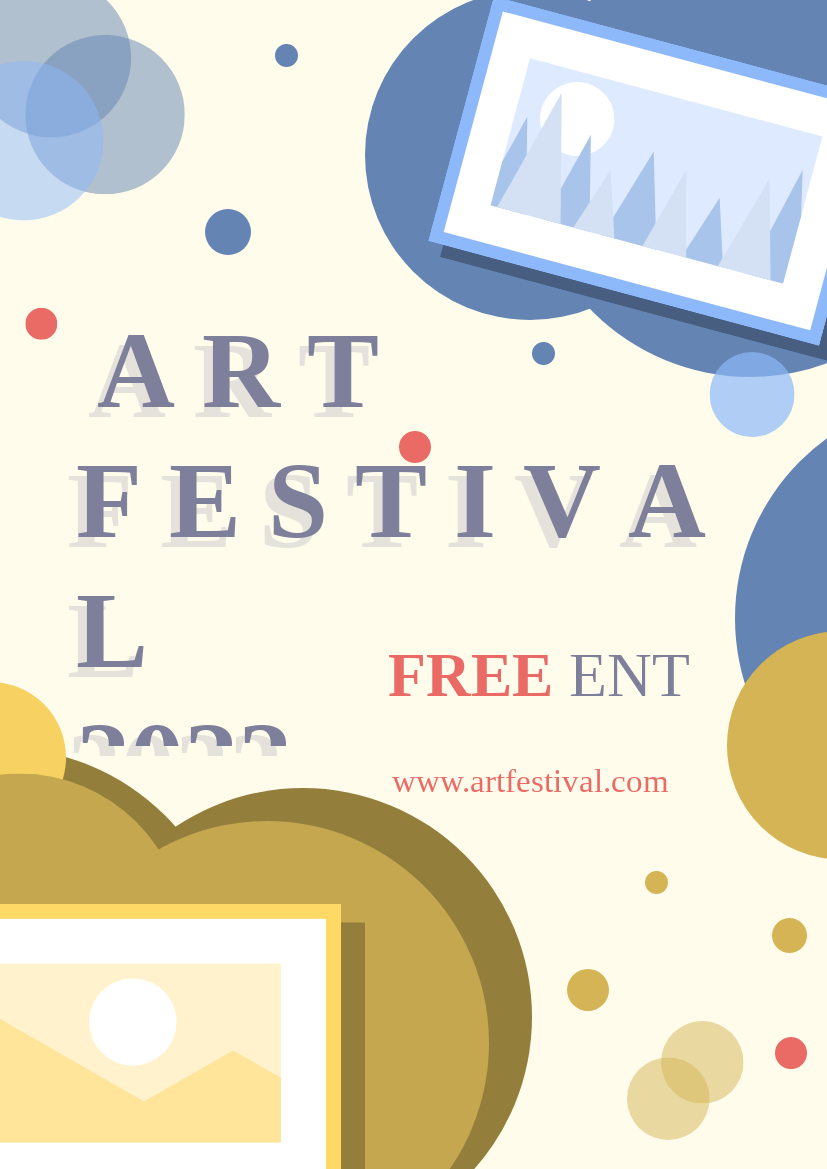 Flyer template: Art Festival Flyer (Created by InfoART's Flyer maker)