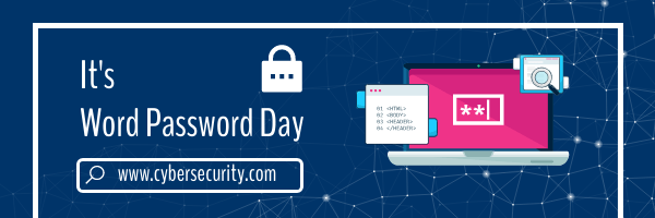 Email Header template: World Password Day Awareness Email Header (Created by Visual Paradigm Online's Email Header maker)