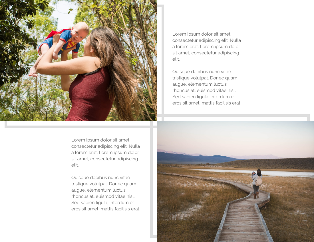 Baby Photo book template: Moments With Baby Photo Book (Created by Visual Paradigm Online's Baby Photo book maker)