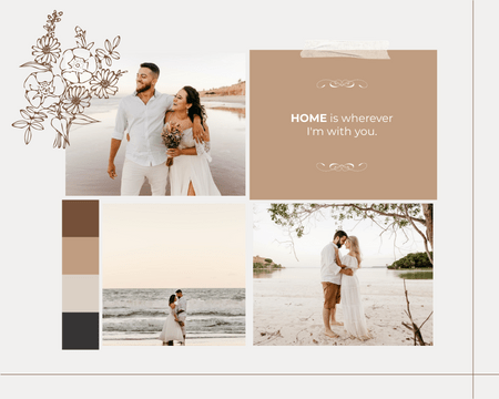 Mood Board template: Love And Home Mood Board (Created by Visual Paradigm Online's Mood Board maker)
