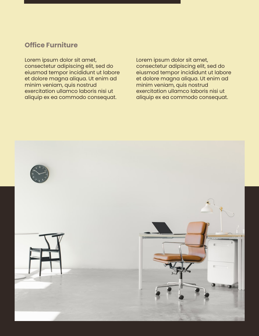 Catalog template: Office Catalog (Created by Visual Paradigm Online's Catalog maker)