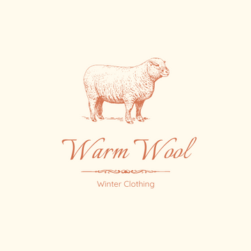 Editable logos template:Vintage Animals Illustrated Created For Clothing Store