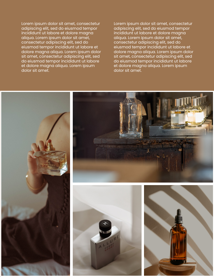 Catalog template: Perfume Catalog (Created by Flipbook's Catalog maker)