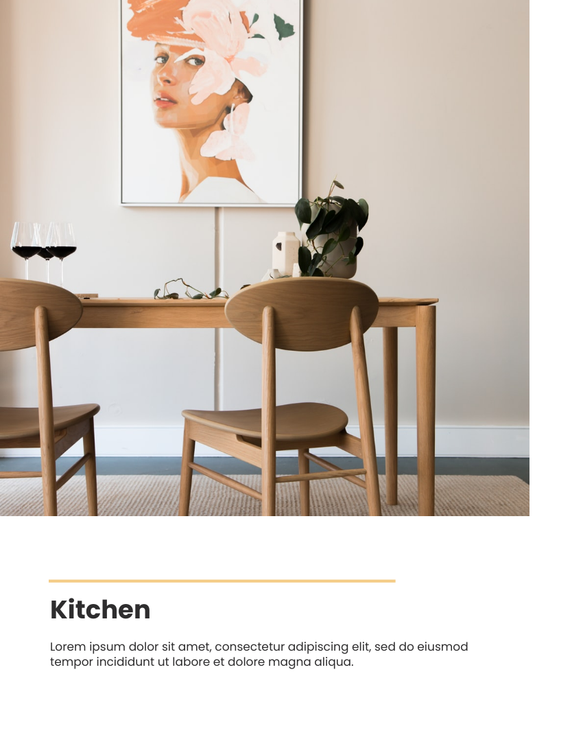 Catalog template: Home Furniture Catalog (Created by Visual Paradigm Online's Catalog maker)