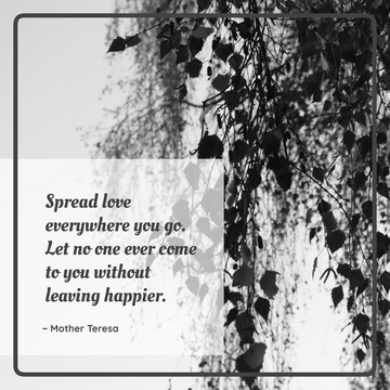 Editable instagramposts template:Artistic Monochrome Instagram Post With Quote