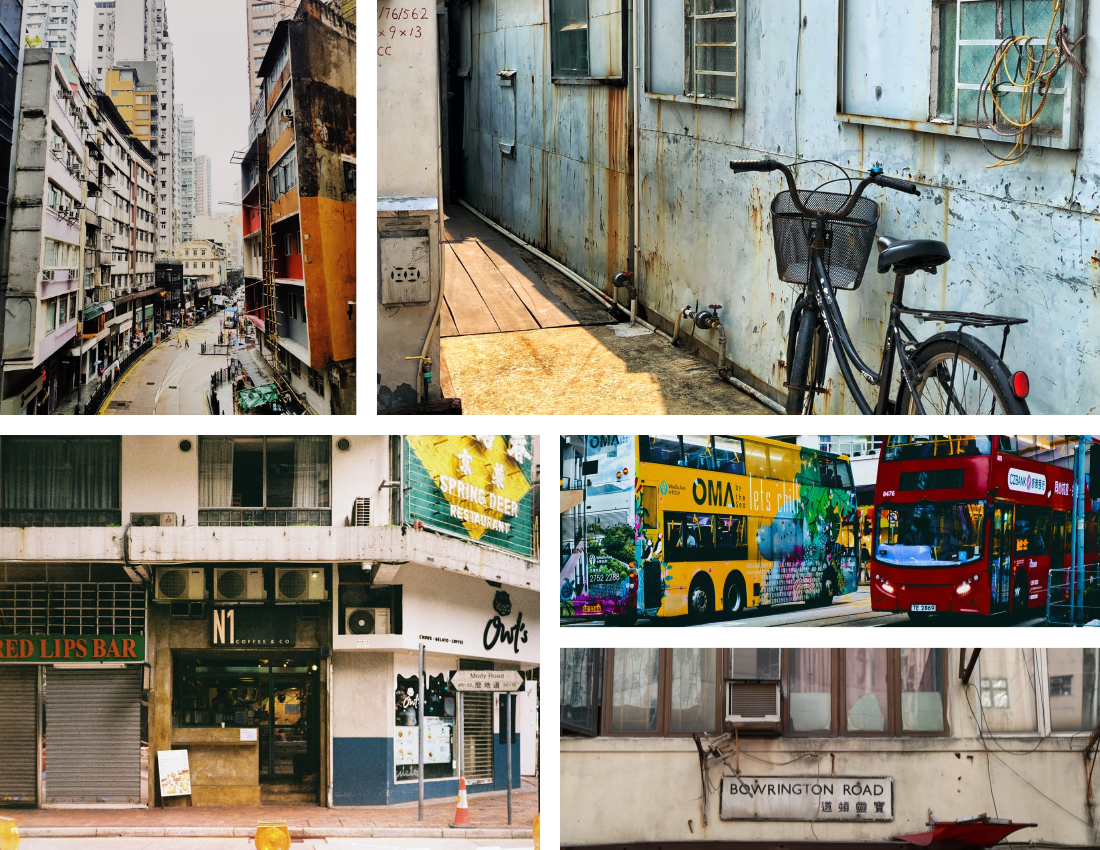 旅行照相簿 模板。 Travel To Hong Kong Photo Book (由 Visual Paradigm Online 的旅行照相簿軟件製作)