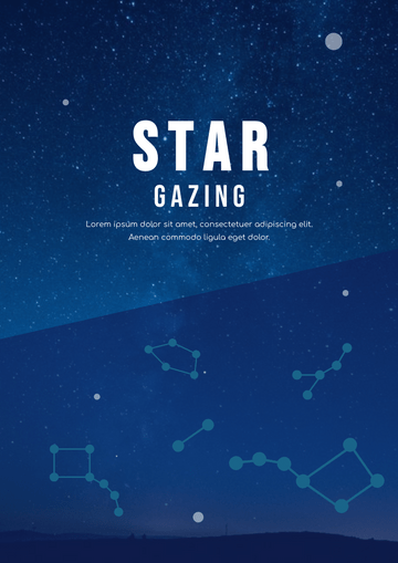 Flyers template: Stargazing Flyer (Created by Visual Paradigm Online's Flyers maker)