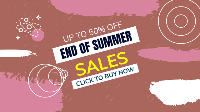 Twitter Post template: End Of Summer Sale Twitter Post (Created by Visual Paradigm Online's Twitter Post maker)