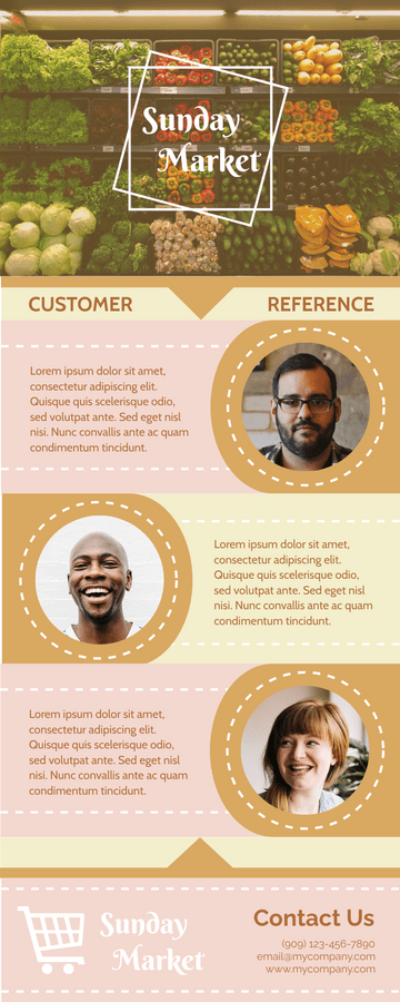 Infographic Of Customer References