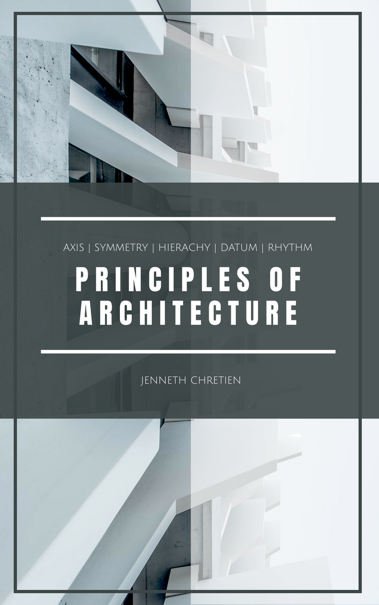 Book Cover template: Principles Of Architecture Book Cover (Created by InfoART's Book Cover maker)