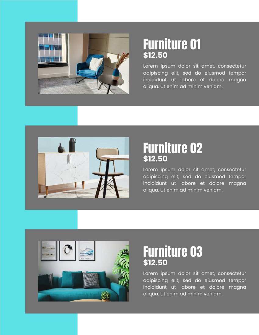 Comfy Furniture Cataog