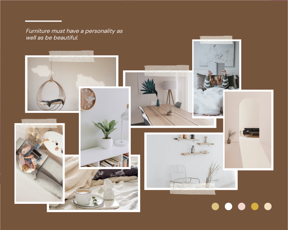 Mood Board template: Furniture Design Mood Board (Created by Collage's Mood Board maker)