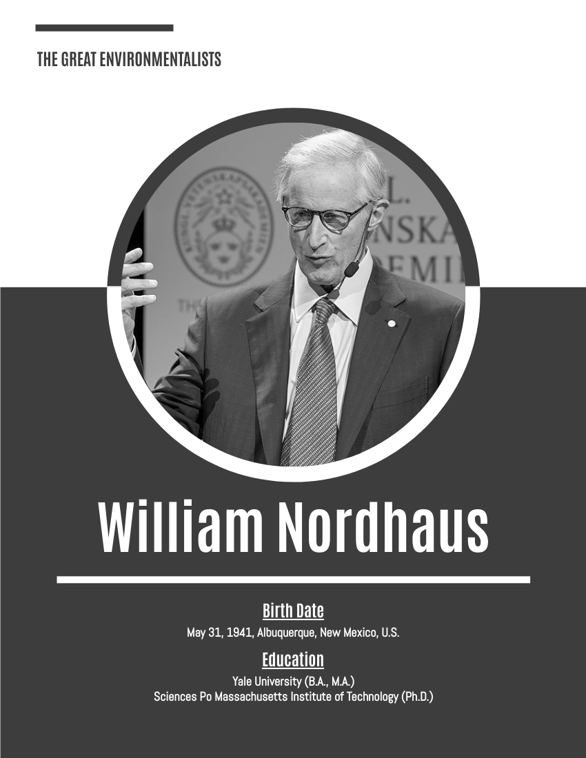 William Nordhaus Biography