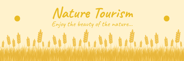 Email Header template: Nature Tourism Email Header (Created by InfoART's Email Header maker)