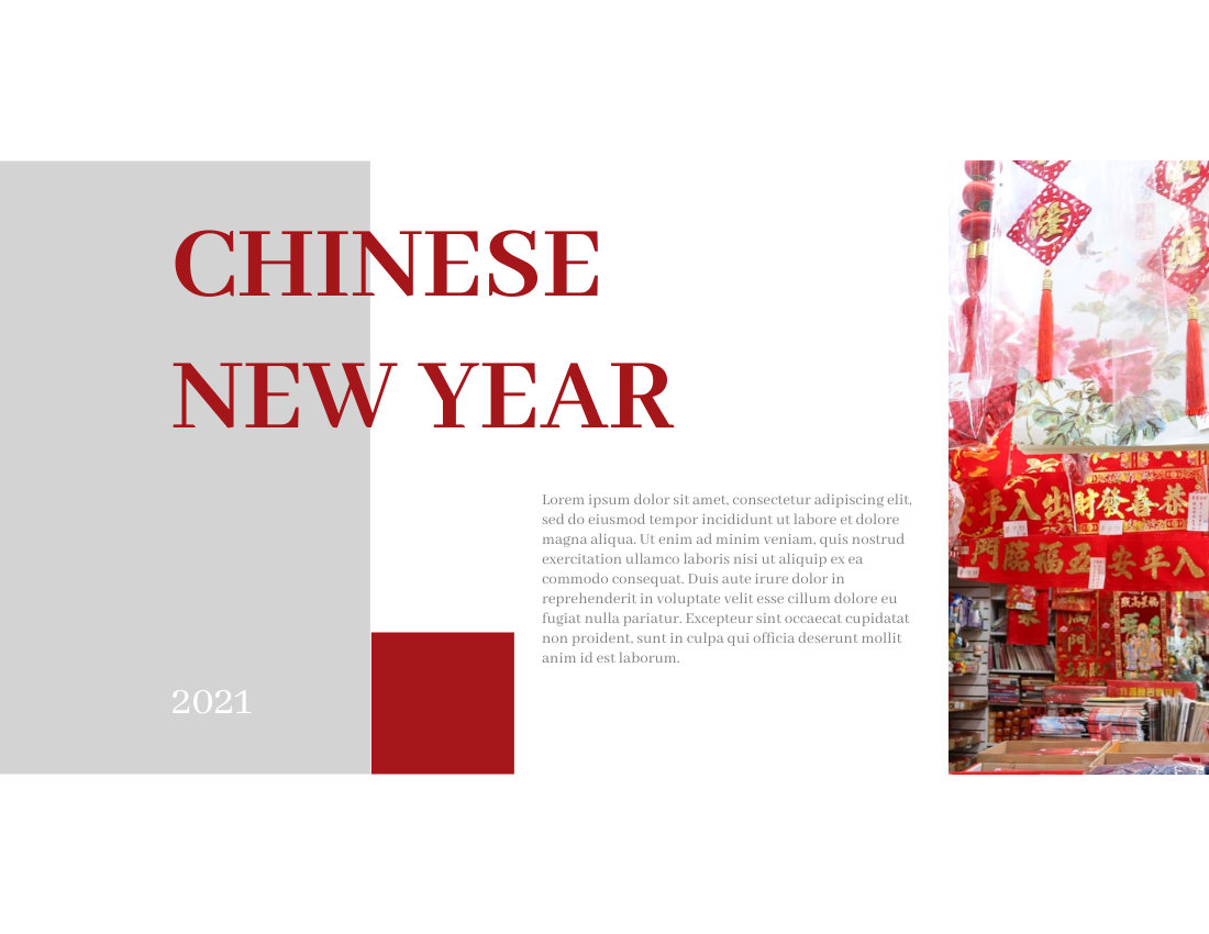 Seasonal Photo Book template: Red Chinese New Year Seasonal Photo Book (Created by PhotoBook's Seasonal Photo Book maker)