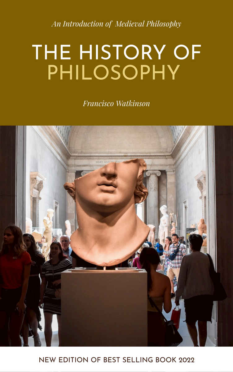 Book Cover template: The History Of Philosophy Book Cover  (Created by Visual Paradigm Online's Book Cover maker)