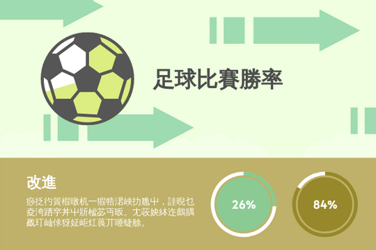 體育 模板。 足球水平改進 (由 Visual Paradigm Online 的體育軟件製作)