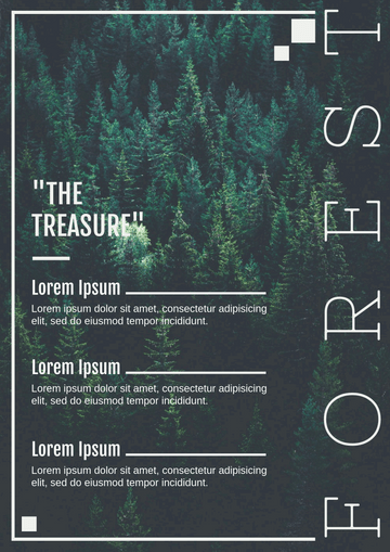 Poster template: Forest Trip Poster (Created by Visual Paradigm Online's Poster maker)
