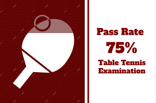 Sport template: Table Tennis Pass Rate (Created by Visual Paradigm Online's Sport maker)