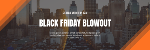Black Friday Blowout Email Header