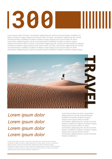 Flyer template: Travel Tips Flyer (Created by Visual Paradigm Online's Flyer maker)