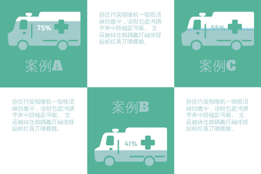 医疗 模板。救护车的使用 (由 Visual Paradigm Online 的医疗软件制作)