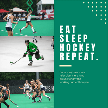 Photo Collages template: Hockey Players Photo Collage (Created by Visual Paradigm Online's Photo Collages maker)