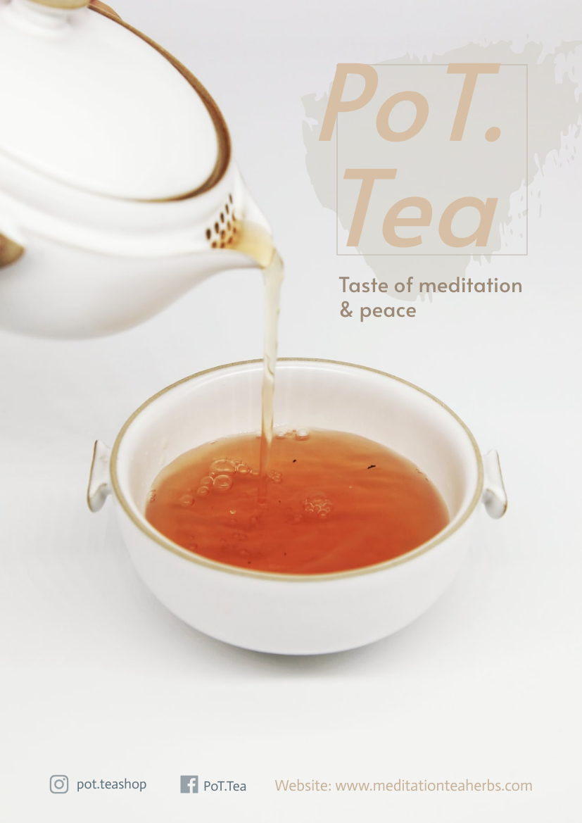Flyer template: Tea Online Shop (Created by InfoART's Flyer maker)