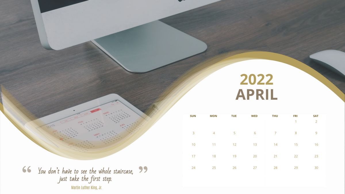 Calendar template: Work Calendar 2022 (Created by Visual Paradigm Online's Calendar maker)