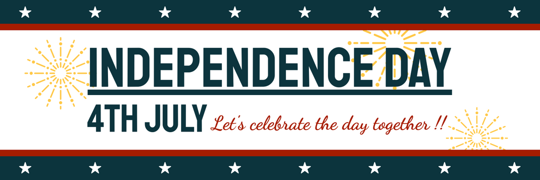 Twitter Header template: Independence Day Twitter Header (Created by Visual Paradigm Online's Twitter Header maker)