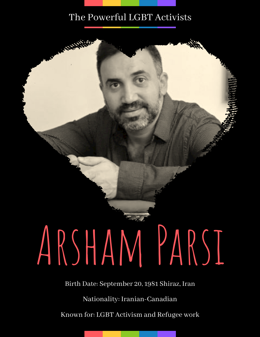 Arsham Parsi Biography