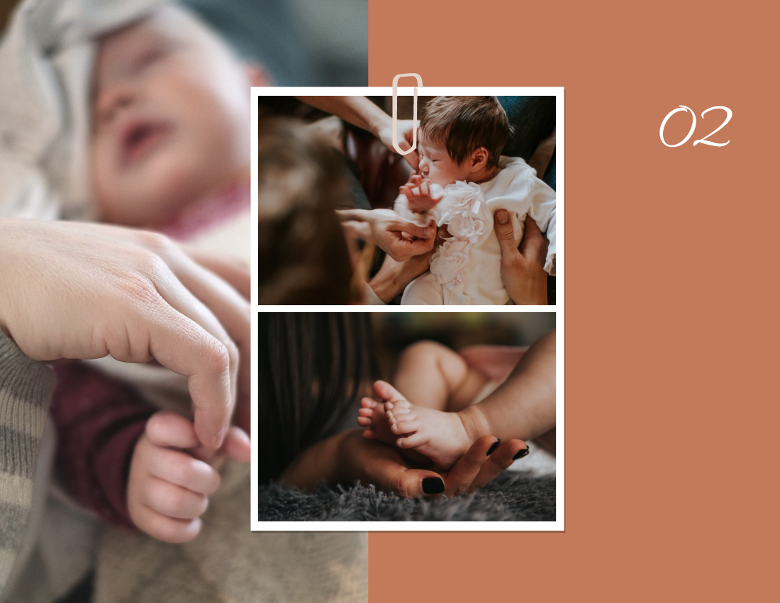 Baby Photo book template: New Baby Girl Photo Book (Created by PhotoBook's Baby Photo book maker)