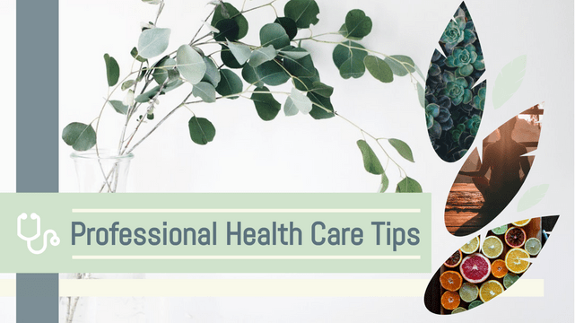 Professional Health Care Tips YouTube Thumbnail