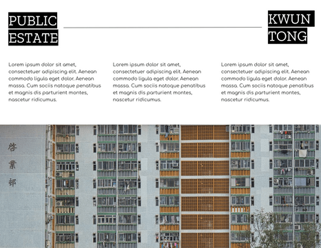 Brochure template: Public Estate Brochure (Created by Visual Paradigm Online's Brochure maker)