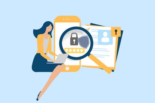 Business Illustration template: Password protection Illustration 2 (Created by Visual Paradigm Online's Business Illustration maker)