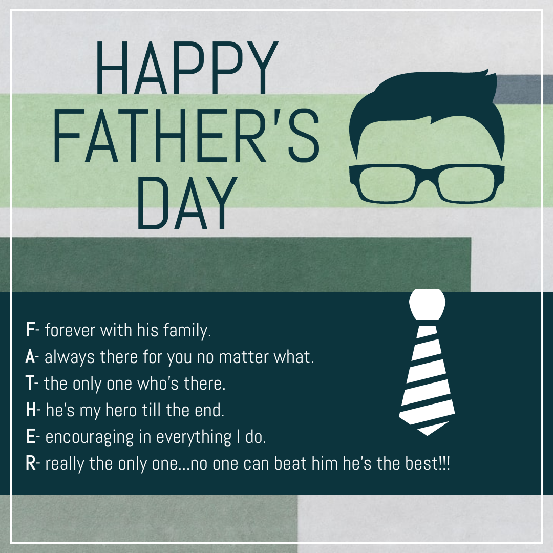 Instagram Post template: Father's Day Quote Instagram Post (Created by InfoART's Instagram Post maker)
